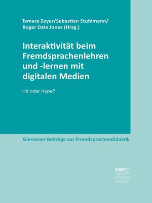 cover image of Interaktivität beim Fremdsprachenlehren und -lernen mit digitalen Medien